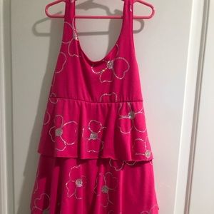 Girls pink dress